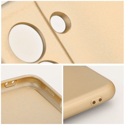 Xiaomi Redmi 14C hátlap tok, TPU tok, arany, Metallic