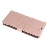Samsung Galaxy A56 telefon tok, könyvtok, oldalra nyíló tok, mágnesesen záródó, rose gold, mandala, SM-A566, Mezzo