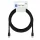 Type-C - Type-C adatkábel, fekete, 2M, 3A / 60W, BlueStar PJ73-14-3