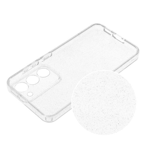 Xiaomi Redmi Note 14 5G hátlap tok, TPU tok, csillámos, átlátszó, Clear Blink