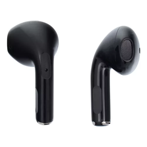 Stereo bluetooth headset vezeték nélküli töltőtokkal, TWS, fekete, BlueStar Fi7