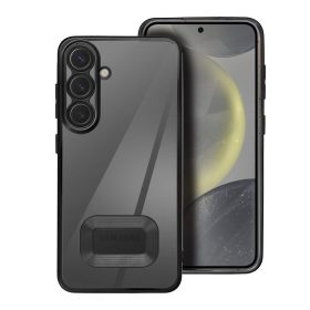   Xiaomi Redmi Note 14 5G szilikon tok, TPU tok, kamera védelemmel, színes keretes, fekete, Glam