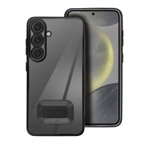 Xiaomi Redmi Note 14 5G szilikon tok, TPU tok, kamera védelemmel, színes keretes, fekete, Glam