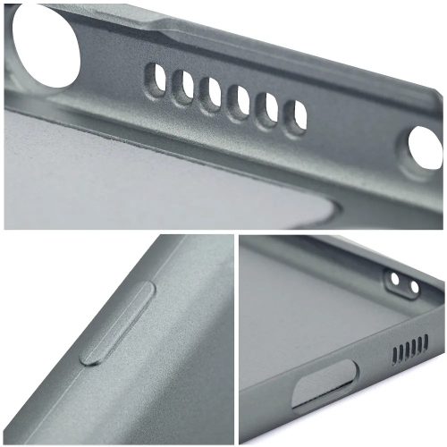 Xiaomi Redmi Note 14 5G hátlap tok, TPU tok, szürke, Metallic