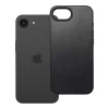 iPhone 16e / SE 4 (2025) (6,1") szilikon tok, hátlap tok, fekete, matt, Skin