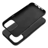 iPhone 16e / SE 4 (2025) (6,1") szilikon tok, hátlap tok, fekete, matt, Skin