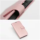 Samsung Galaxy A26 / A17 telefon tok, könyvtok, oldalra nyíló tok, mágnesesen záródó, rose gold, teddy bear, SM-A266, SM-A175, SM-A176, Mezzo