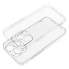 iPhone 16e / SE4 2025 (6.1") szilikon tok, átlátszó, 2mm, kamera védelemmel, Clear