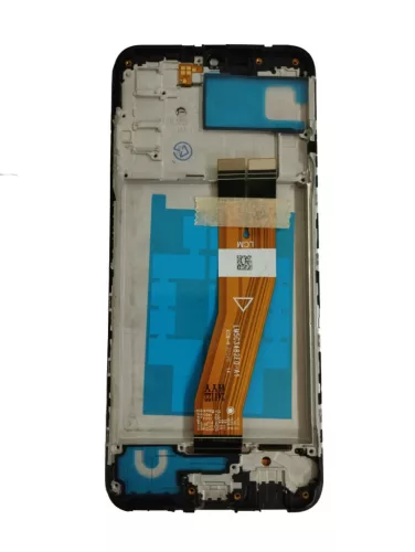 Samsung Galaxy A03s LCD + érintőpanel kerettel, fekete, SM-A037