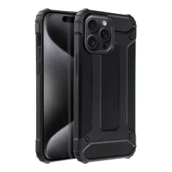   iPhone 17 Pro Max (6.9") ütésálló hátlap tok, fekete, Armor