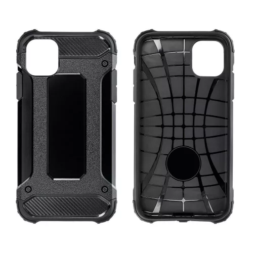 iPhone 17 Pro Max (6.9") ütésálló hátlap tok, fekete, Armor