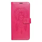 Xiaomi Redmi A5 (173,3x79,4x8,26) telefon tok, könyvtok, oldalra nyíló tok, mágnesesen záródó, sötét magenta, dreamcatcher, Mezzo