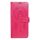 Xiaomi Redmi A5 (173,3x79,4x8,26) telefon tok, könyvtok, oldalra nyíló tok, mágnesesen záródó, sötét magenta, dreamcatcher, Mezzo