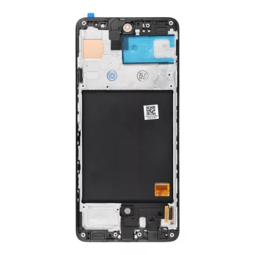 Samsung Galaxy A51 4G LCD + érintőpanel kerettel, Hard OLED, fekete, SM-A515