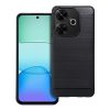 Xiaomi Redmi 15 4G szilikon tok, fekete, Carbon fiber