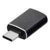 Type-C - USB-A 3.0 OTG adapter, fekete, BlueStar 