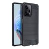 Xiaomi Redmi Note 15 Pro 5G szilikon tok, fekete, Carbon fiber