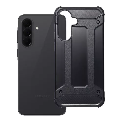 Samsung Galaxy A37 ütésálló hátlap tok, fekete, SM-A376, Armor