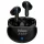 Stereo bluetooth headset vezeték nélküli töltőtokkal, TWS, zajszűrés ANC + ENC, BT6.0, fekete, BlueStar Zen TX5