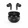 Stereo bluetooth headset vezeték nélküli töltőtokkal, TWS, zajszűrés ANC + ENC, BT6.0, fekete, BlueStar Zen TX5