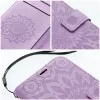 Xiaomi redmi Note 15 4G/5G telefon tok, könyvtok, oldalra nyíló tok, mágnesesen záródó, lila, mandala, Mezzo