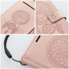 Xiaomi Redmi Note 15 4G/5G telefon tok, könyvtok, oldalra nyíló tok, mágnesesen záródó, rose gold, dreamcatcher, Mezzo