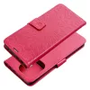 Xiaomi Redmi Note 15 4G/5G telefon tok, könyvtok, oldalra nyíló tok, mágnesesen záródó, sötét magenta, mandala, Mezzo