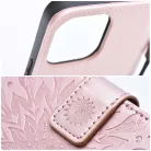 Xiaomi Redmi Note 15 Pro 5G telefon tok, könyvtok, oldalra nyíló tok, mágnesesen záródó, rose gold, mandala, Mezzo