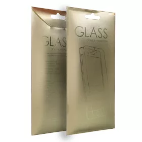   Samsung Galaxy S26 Plus előlapi üvegfólia, edzett, 9H, 0,3mm, SM-S946, Gold Flexx