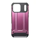 iPhone 17 Pro / 18 Pro (6,5") ütésálló hátlap tok, cseresznye, Armor