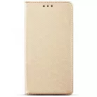 Xiaomi Redmi 17C 4G telefon tok, könyvtok, oldalra nyíló tok, mágnesesen záródó, arany, Smart Magnet