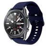 Beline sötétkék okosóra szilikon szíj 20mm, Samsung Galaxy Watch / Watch Active / Garmin / Huawei Watch GT2 42mm