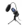 Kondenzátor mikrofon tripod állvánnyal, membránnal, fekete, ART AC-02