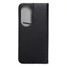 Xiaomi Redmi Note 14 5G telefon tok, könyvtok, oldalra nyíló tok, mágnesesen záródó, fekete, Smart Magnet
