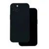 Xiaomi Redmi Note 14 4G szilikon tok, matt, velúr belső, fekete, Silicone Case