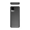 Power Bank 2xUSB / 1xType-C + Type-C kábel, 10000 mAh / 10W, fekete, Maxlife MXPB-07