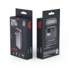 Power Bank 2xUSB / 1xType-C + Type-C kábel, 20000 mAh / 10W, fekete, Maxlife MXPB-07