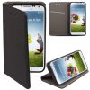Samsung Galaxy M33 telefon tok, könyvtok, oldalra nyíló tok, mágnesesen záródó, SM-M336, fekete