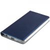 Samsung Galaxy M33 telefon tok, könyvtok, oldalra nyíló tok, mágnesesen záródó, SM-M336, kék