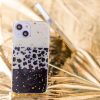 Gold Glam iPhone 13 (6,1") "leopard print 2" mintás kemény hátlap tok