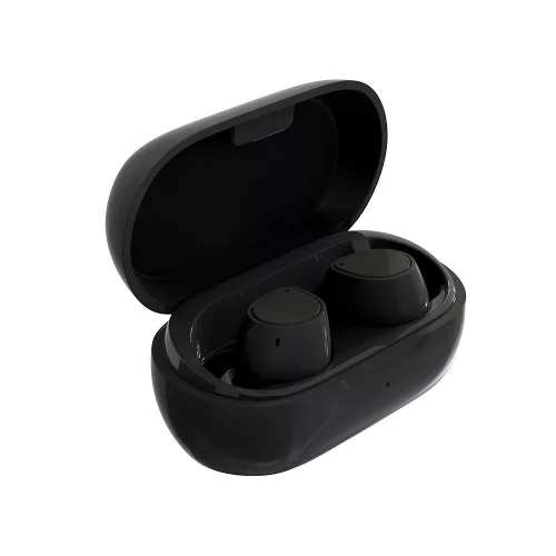 Stereo bluetooth headset vezeték nélküli töltőtokkal, TWS, fekete, Maxlife MXBE-04
