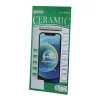 Samsung Galaxy S24 Plus előlapi üvegfólia, fekete keret, 9H, 0.33mm, SM-S926, 9D Ceramic Glass