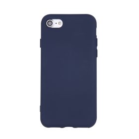   Xiaomi Redmi Note 13 4G szilikon tok, hátlap tok, velúr belső, kék, matt, Silicone Case
