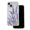 iPhone 11 hátlap tok, TPU tok, átlátszó, virág mintás, Ultra Trendy Meadow 2