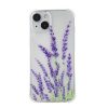 iPhone 11 hátlap tok, TPU tok, átlátszó, virág mintás, Ultra Trendy Meadow 2