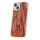 Samsung Galaxy A35 hátlap tok, TPU tok, SM-A356, Gold Glam Orange