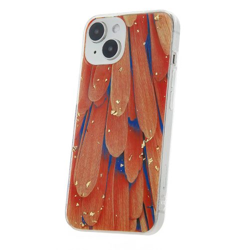 Samsung Galaxy A35 hátlap tok, TPU tok, SM-A356, Gold Glam Orange