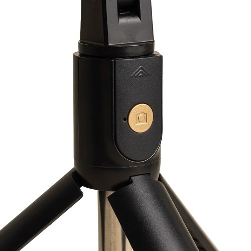 Selfie bot és tripod állvány, bluetooth vezérlés, távirányítóval, fekete, Maxlife MXST-100