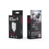 Hálózati gyors töltőfej, 1xType-C / 1xUSB, 20W, fehér, Maxlife MXTC-10-20AC