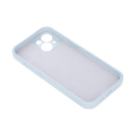 Honor Magic 7 Pro szilikon tok, hátlap tok, velúr belső, babakék, matt, Silicone Case